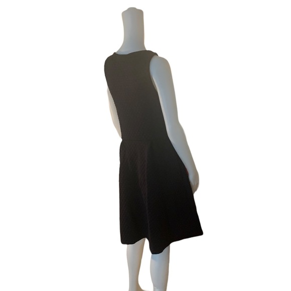 Anthropologie Leifsdottir Sleeveless zip black dress Size 10 - Picture 8 of 11
